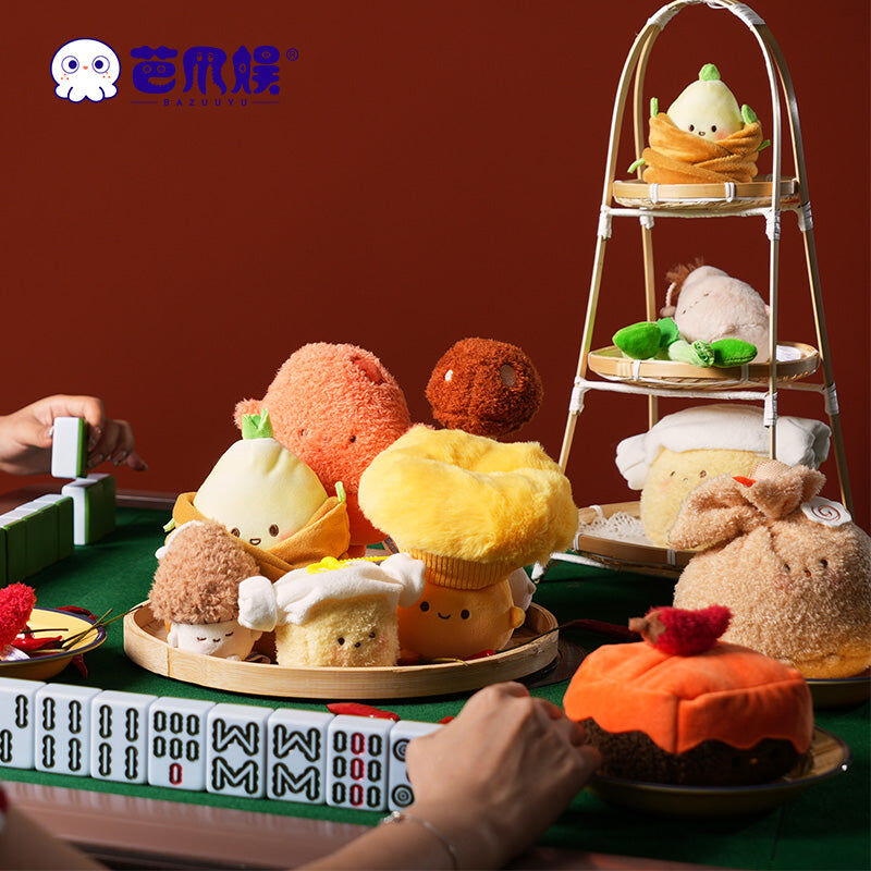 芭爪娛 Bazuuyu 代理版 絨毛 火鍋店食材 洋菇 香杏麗蘑 8cm