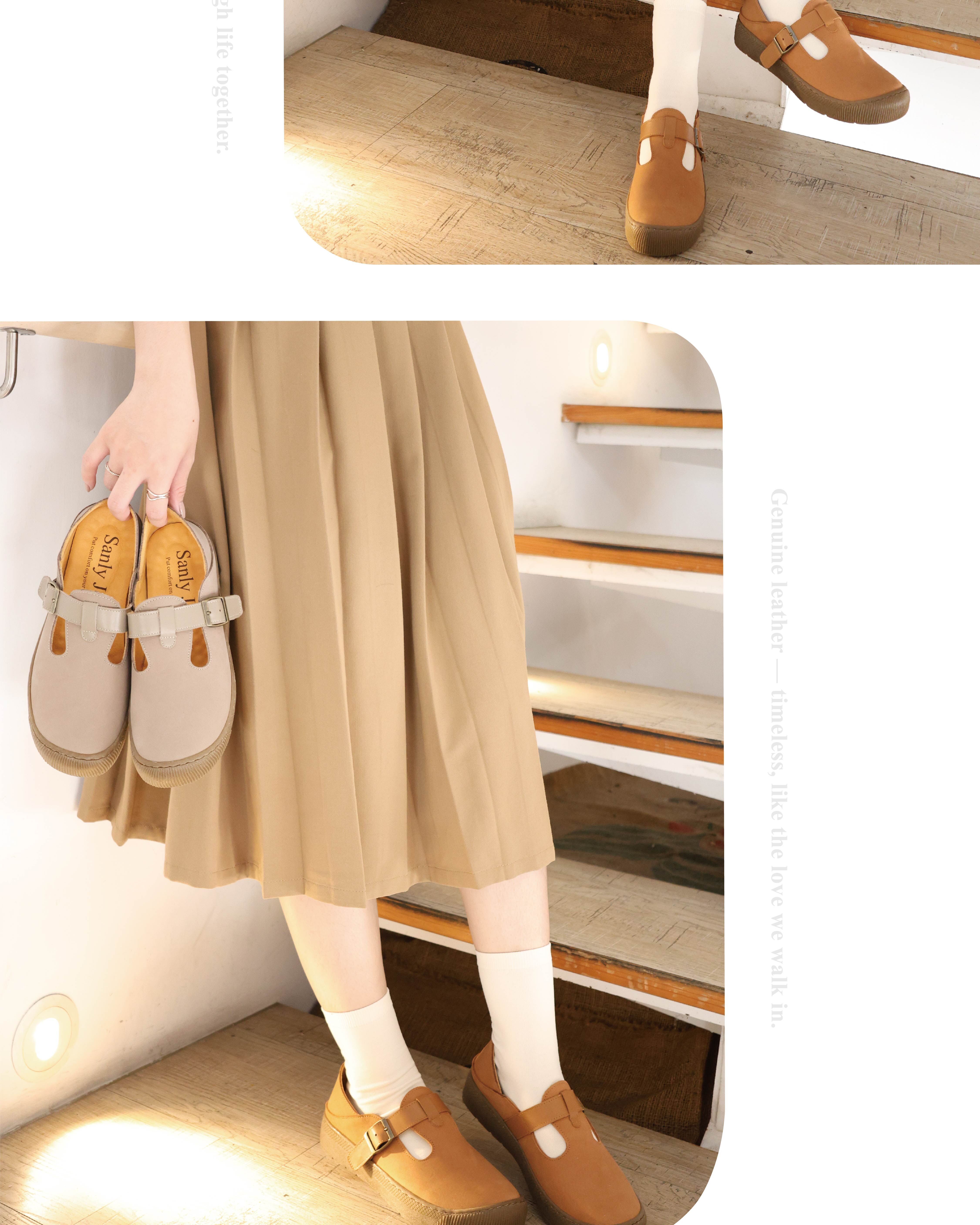 沐木系列女鞋｜輕量防水好走的日系感旅遊鞋