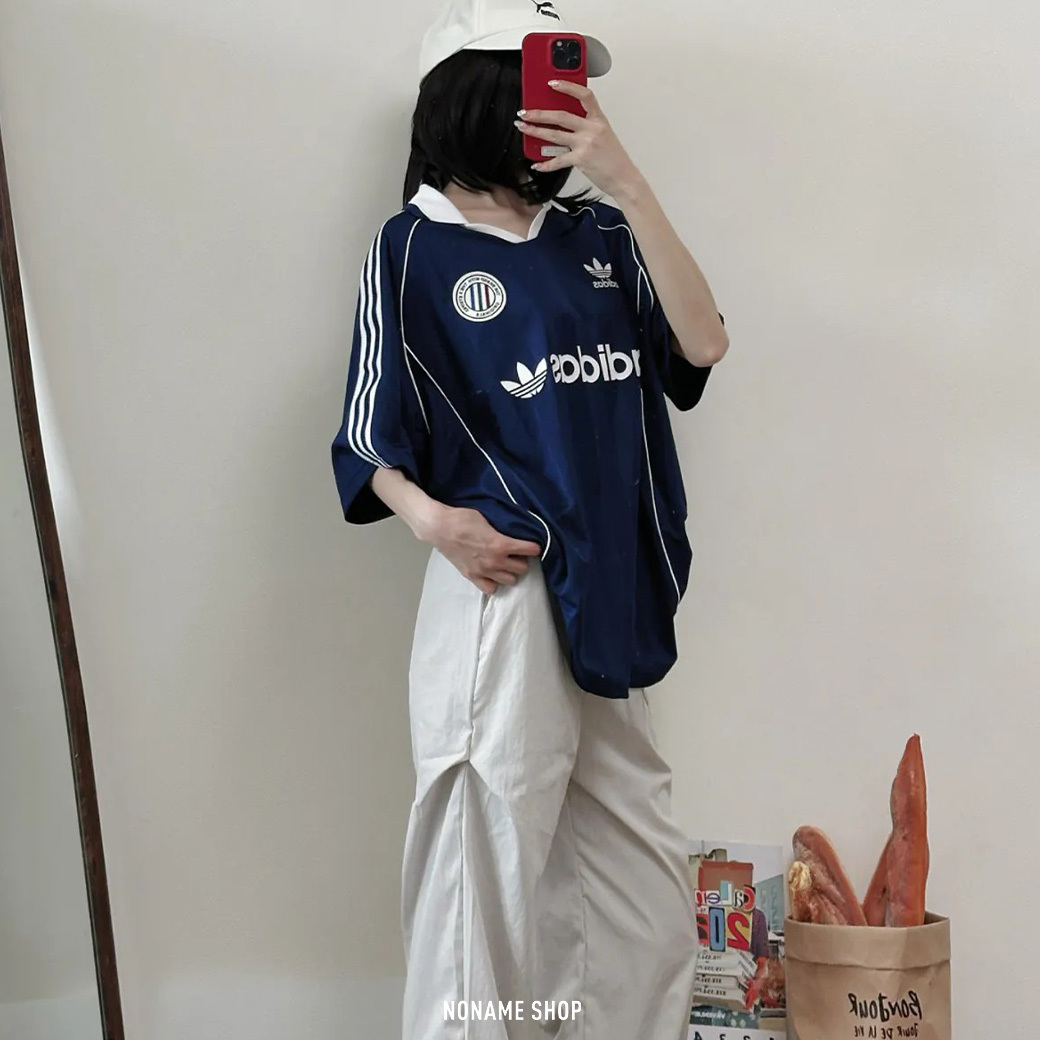 ADIDAS ORIGINALS OG 足球風 運動 寬鬆 短袖 兩色 (男款)