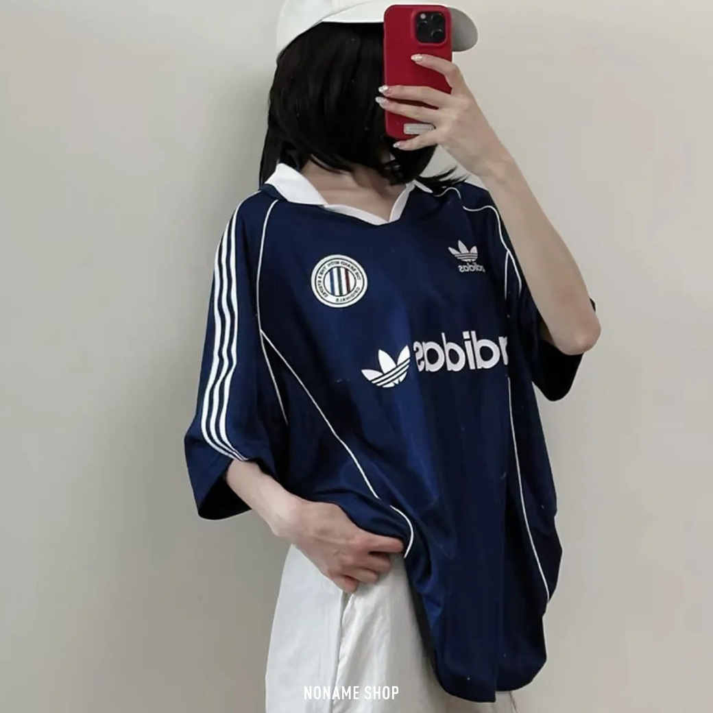 ADIDAS ORIGINALS OG 足球風 運動 寬鬆 短袖 兩色 (男款)