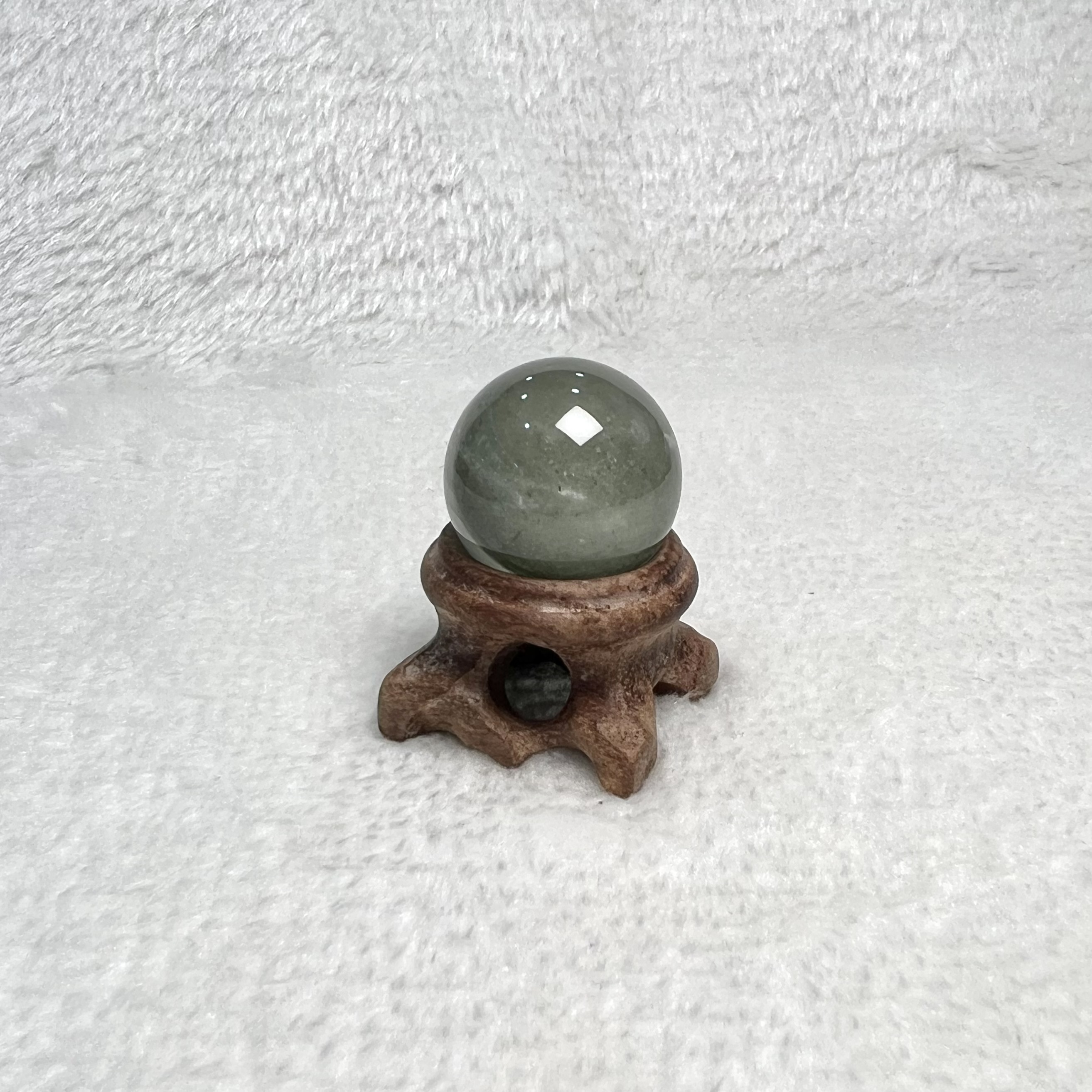 綠幽靈球 2.4cm #A605