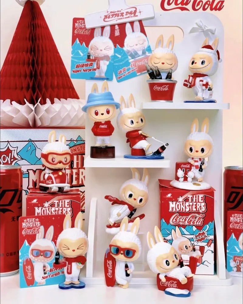 POPMART 泡泡瑪特 THE MONSTERS LABUBU x 可口可樂系列 手辦公仔盲盒