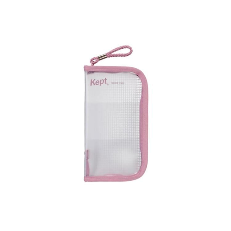 Raymay Kept 文具小物網眼收納袋 灰紫色