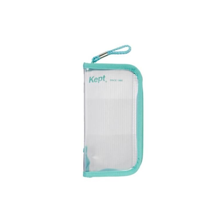 Raymay Kept 文具小物網眼收納袋 峽灣綠