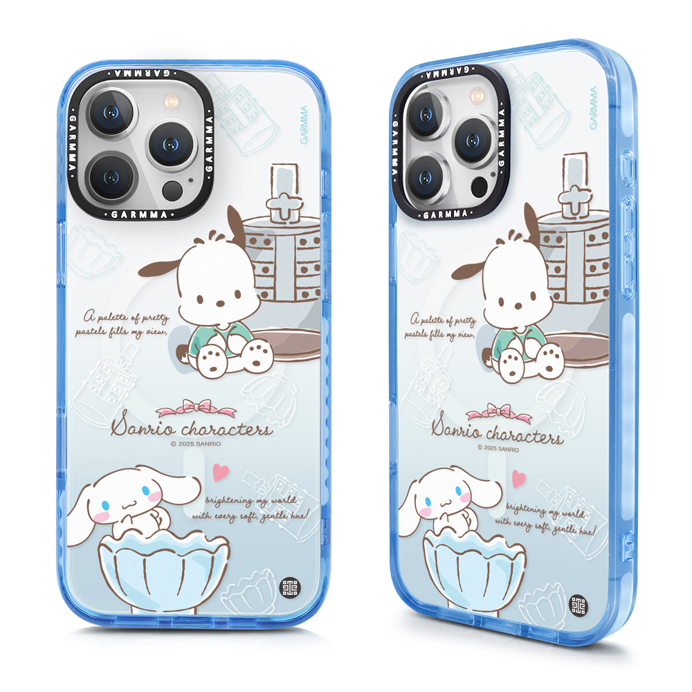 三麗鷗X故宮 iPhone 16系列 磁吸款保護殼  帕洽狗&大耳狗