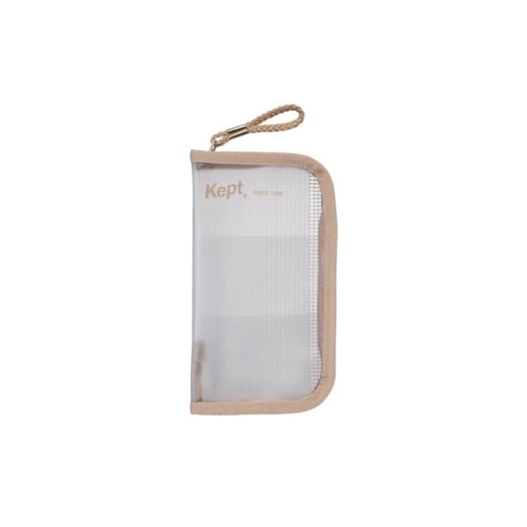 Raymay Kept 文具小物網眼收納袋 沙米色