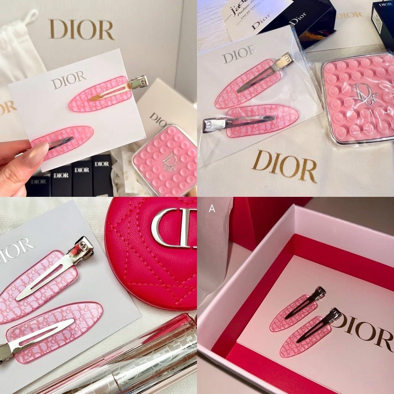 Dior Beauty VIP贈品粉漾緹花髮夾