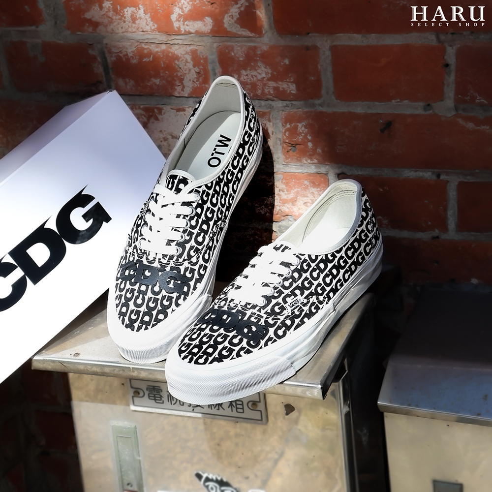 聯名款 CDG COMME des GARCONS 川久保玲 x OTW by Vans Authentic 低筒 男女同款
