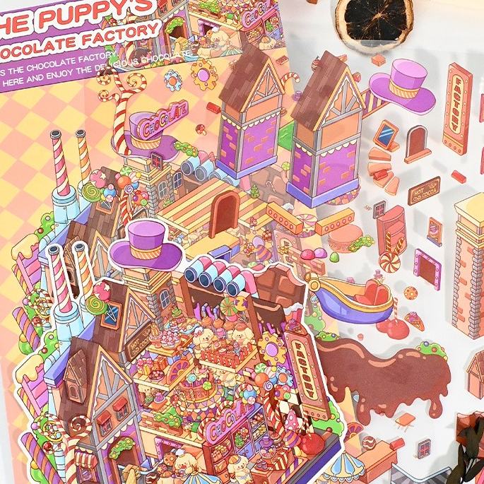 Feel My Daily Life! Scenery Sticker Collection