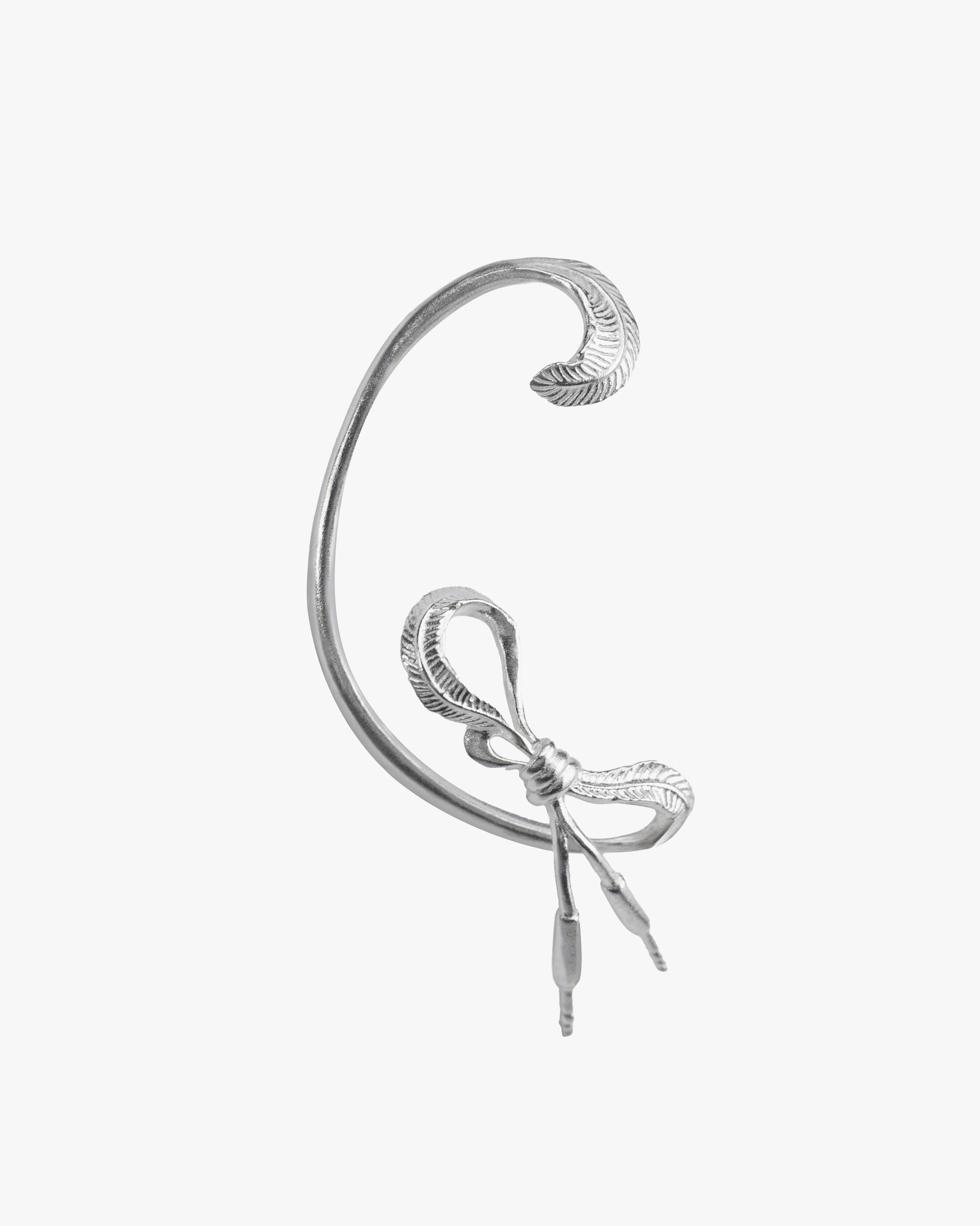 RECOVERY 完形羽線耳掛 925銀