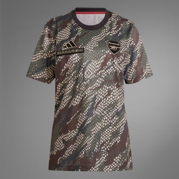 Arsenal x Maharishi Collection Pre Match Shirt