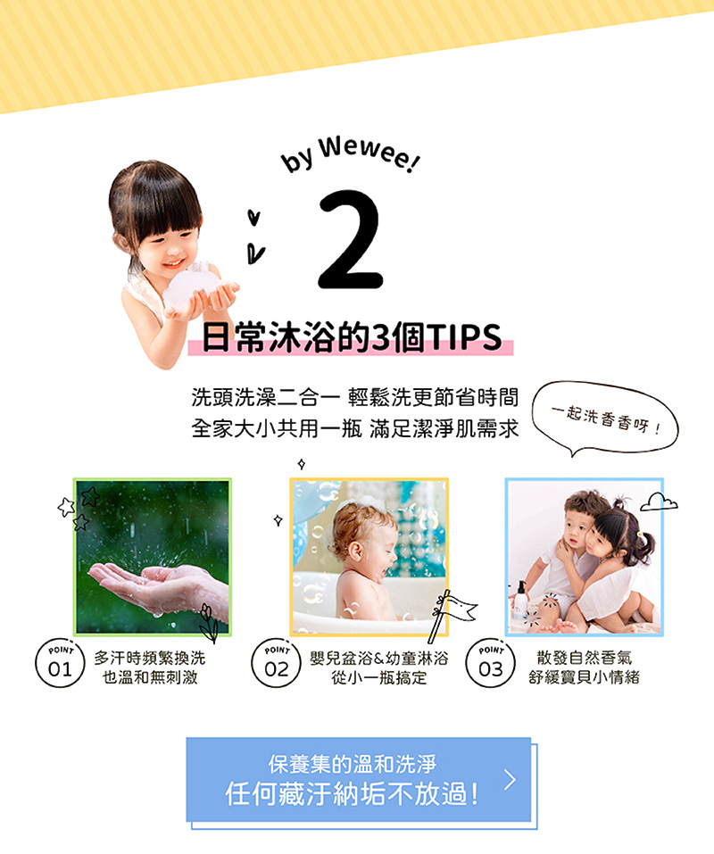 WeWee，全身洗香香