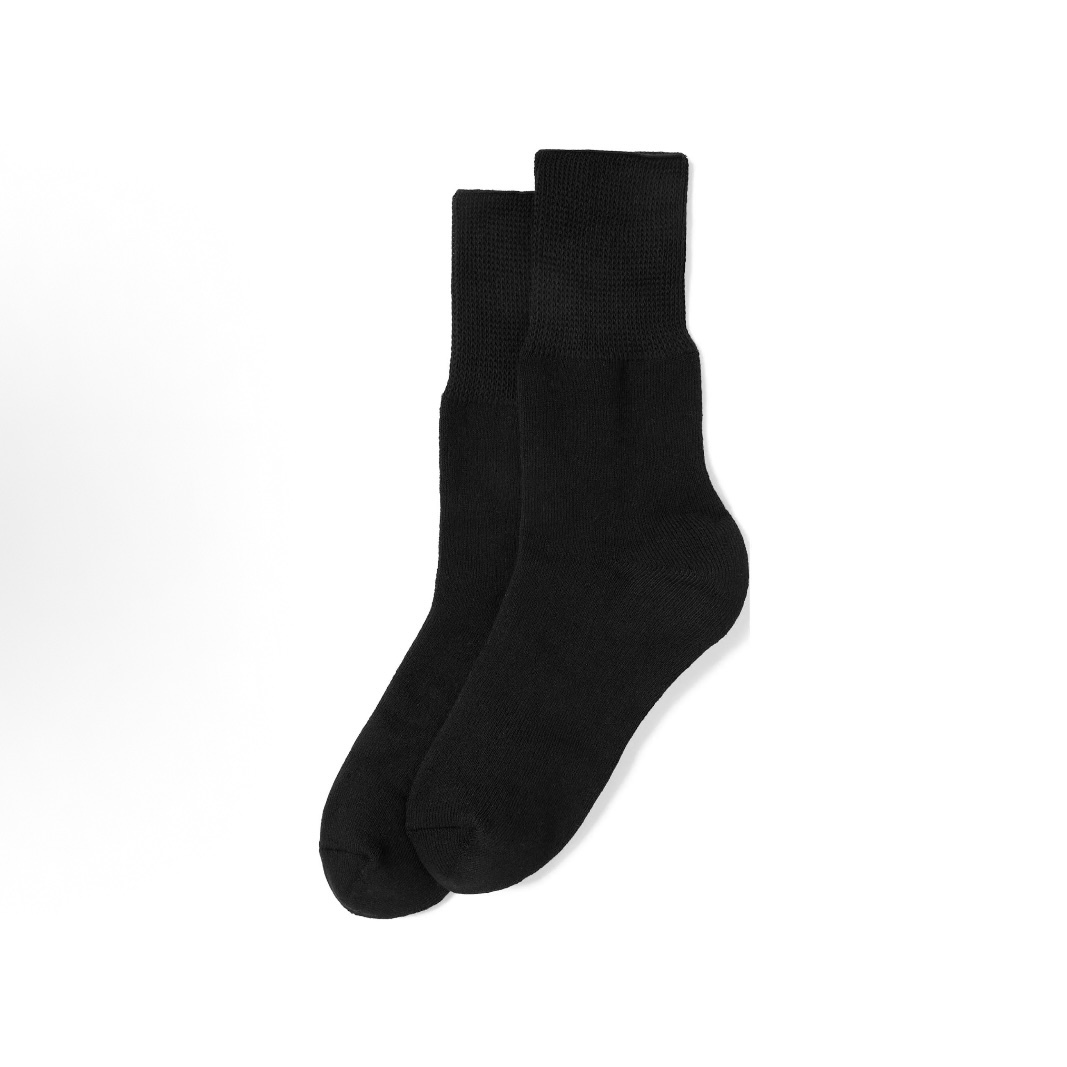 -(B4d)-THISISNEVERTHAT T.N.T SOFT SOCKS 2 PACK 兩入一組 襪子 黑色/白色-TN250TUNSO02