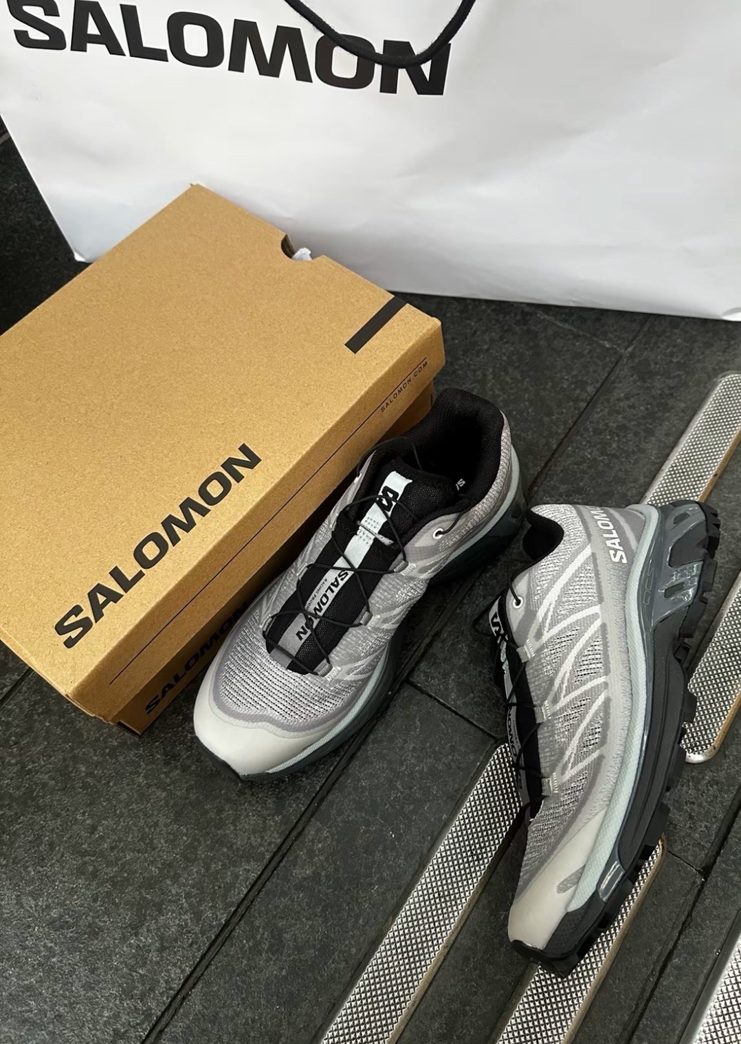 【Focus Store】預購 Salomon XT-6 Shadow pack "Grey White" 灰白色 478738