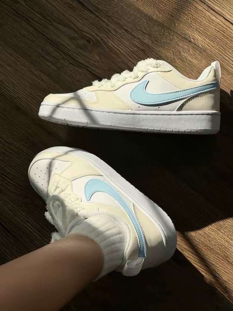 NIKE COURT BOROUGH LOW 2 海鹽蛋塔 夏日多巴胺 訂製款
