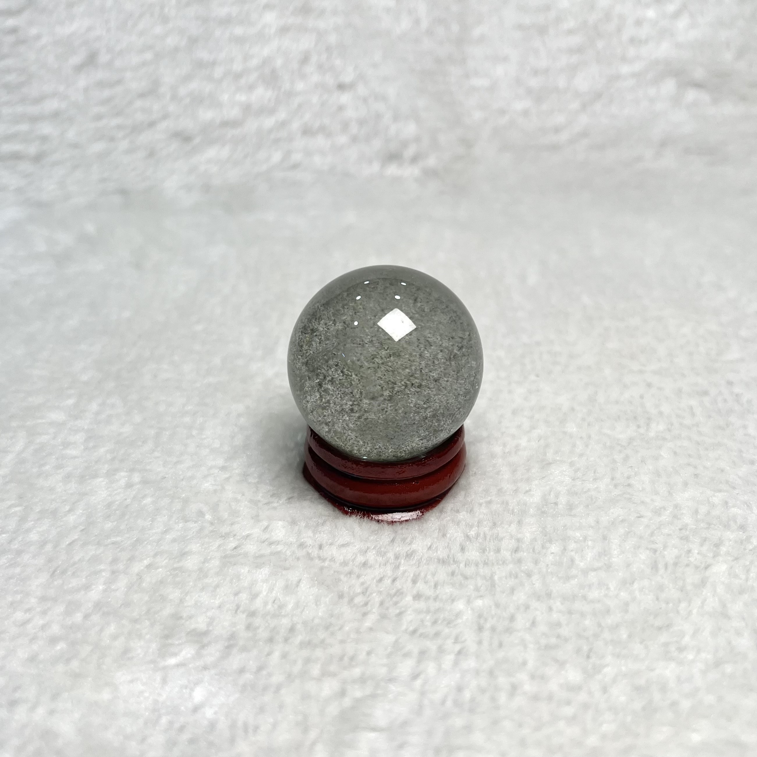 綠幽靈球 3.3cm #A606