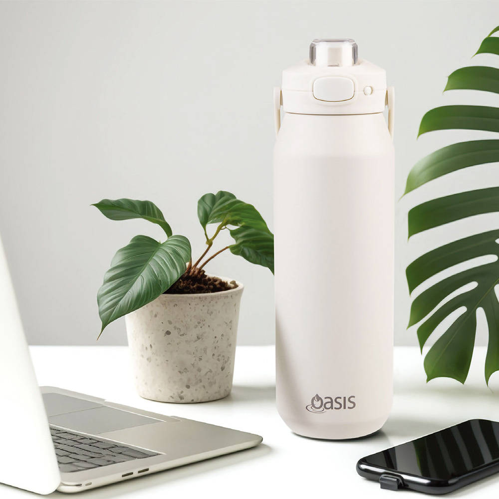 澳洲 Oasis 三層陶瓷彈蓋保溫瓶 1000ml