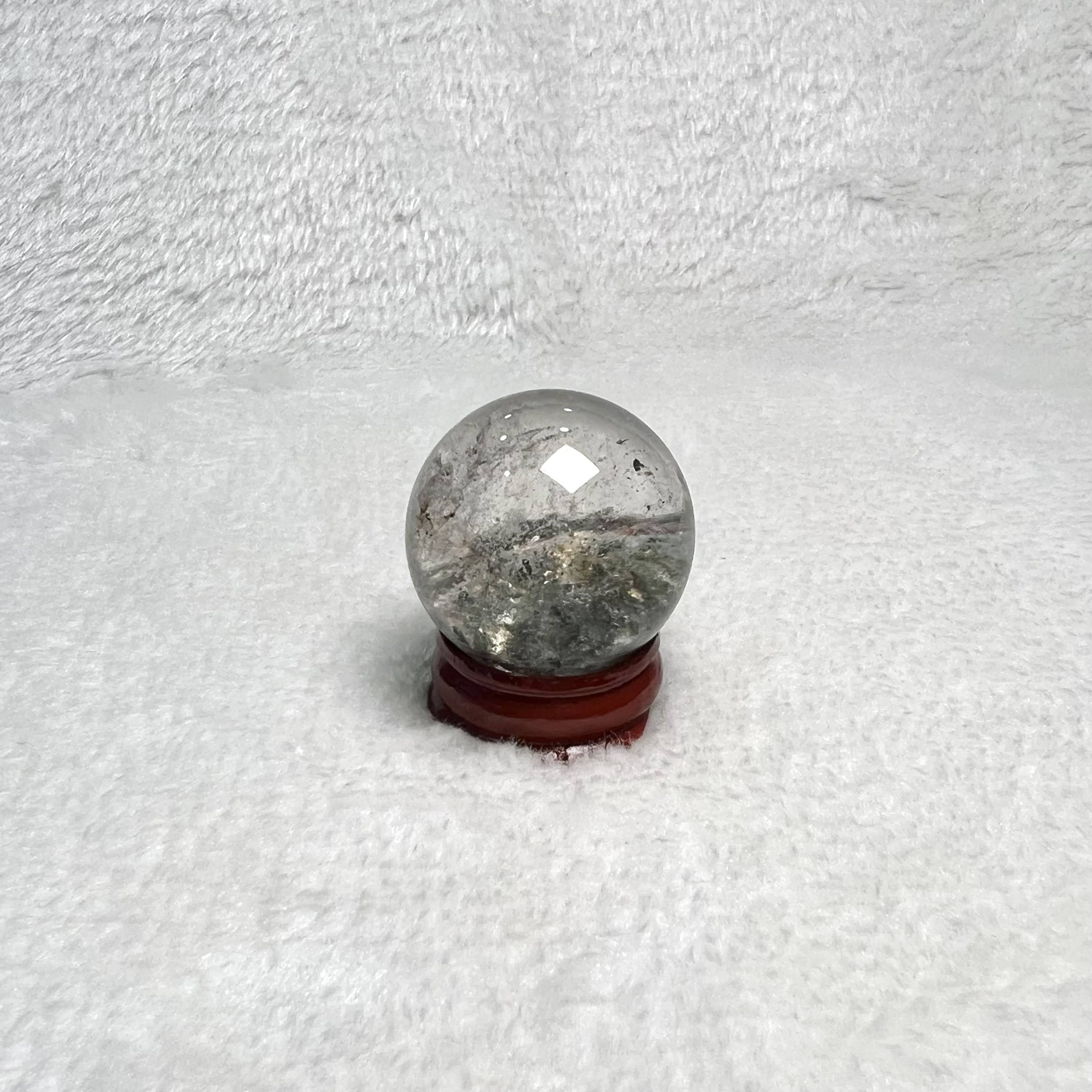 綠幽靈球 3.4cm #A607