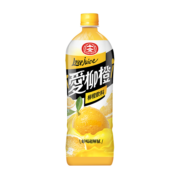 十全  愛柳橙果汁飲900ml