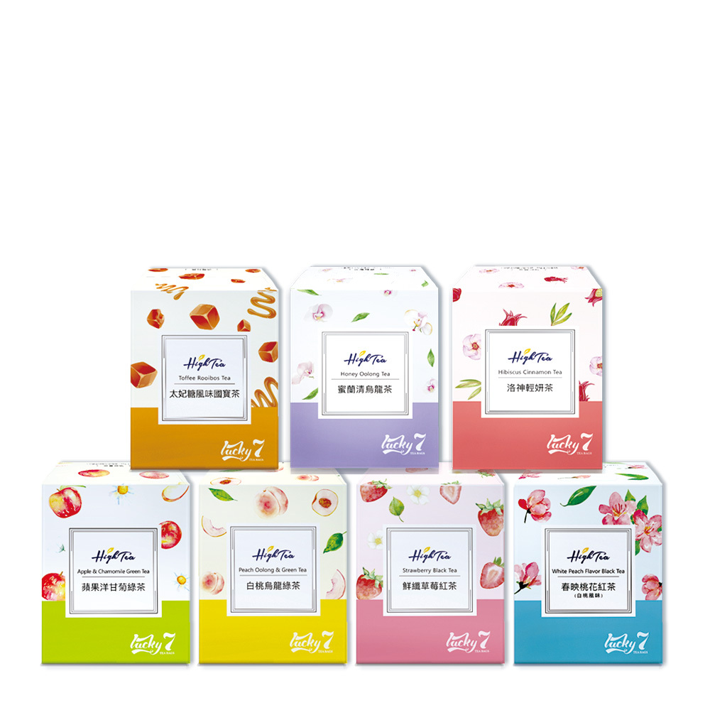 【Lucky 7】全系列提袋組(七款風味各一)