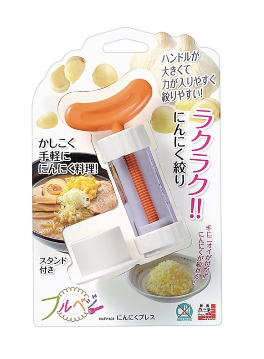 (預購商品 7/7收單) 日本製造 蔬菜壓蒜器