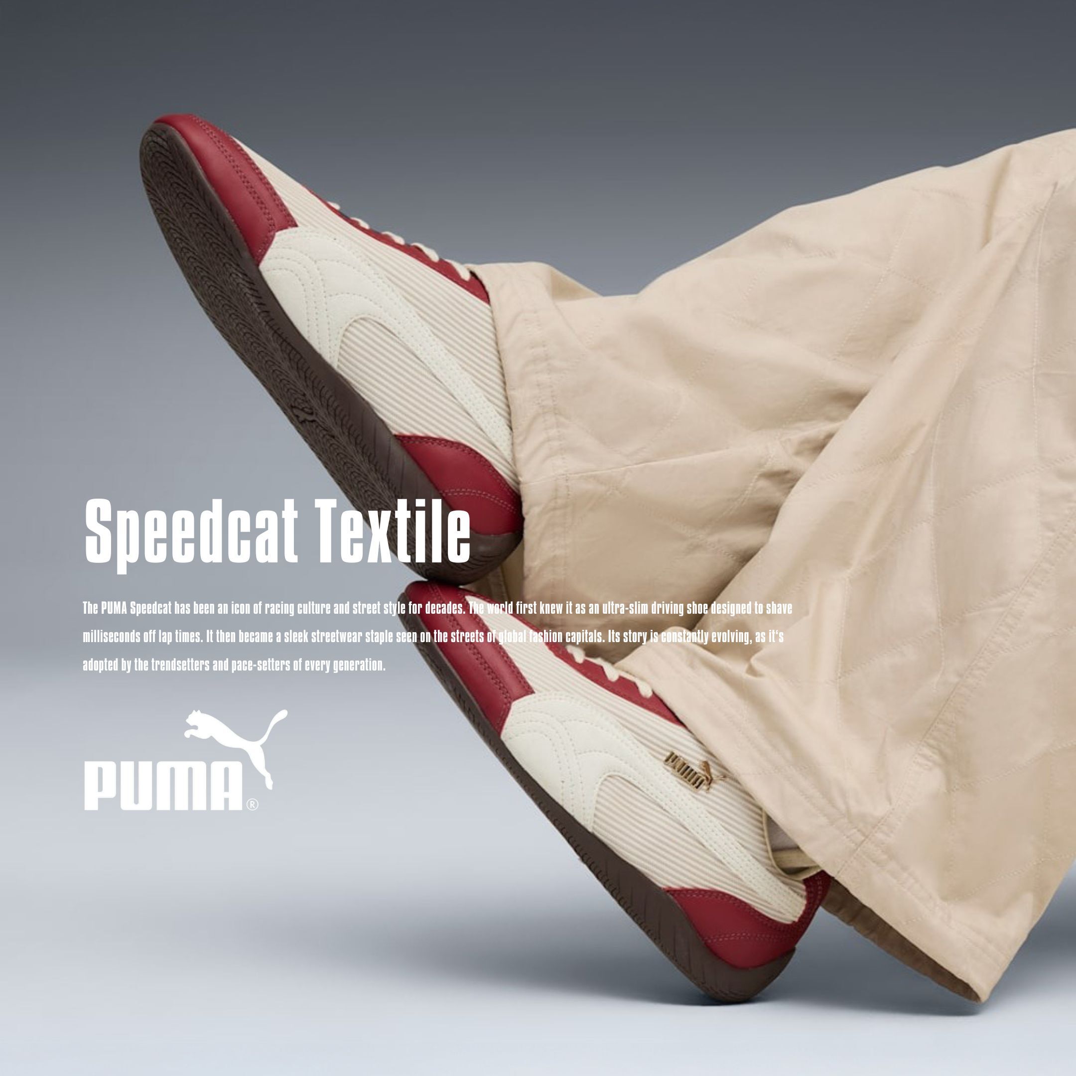 NICEDAY 代購 Puma Speedcat Textile 米白紅 紅 酒紅 米白 麂皮 特殊 編織 賽車鞋 403660-02