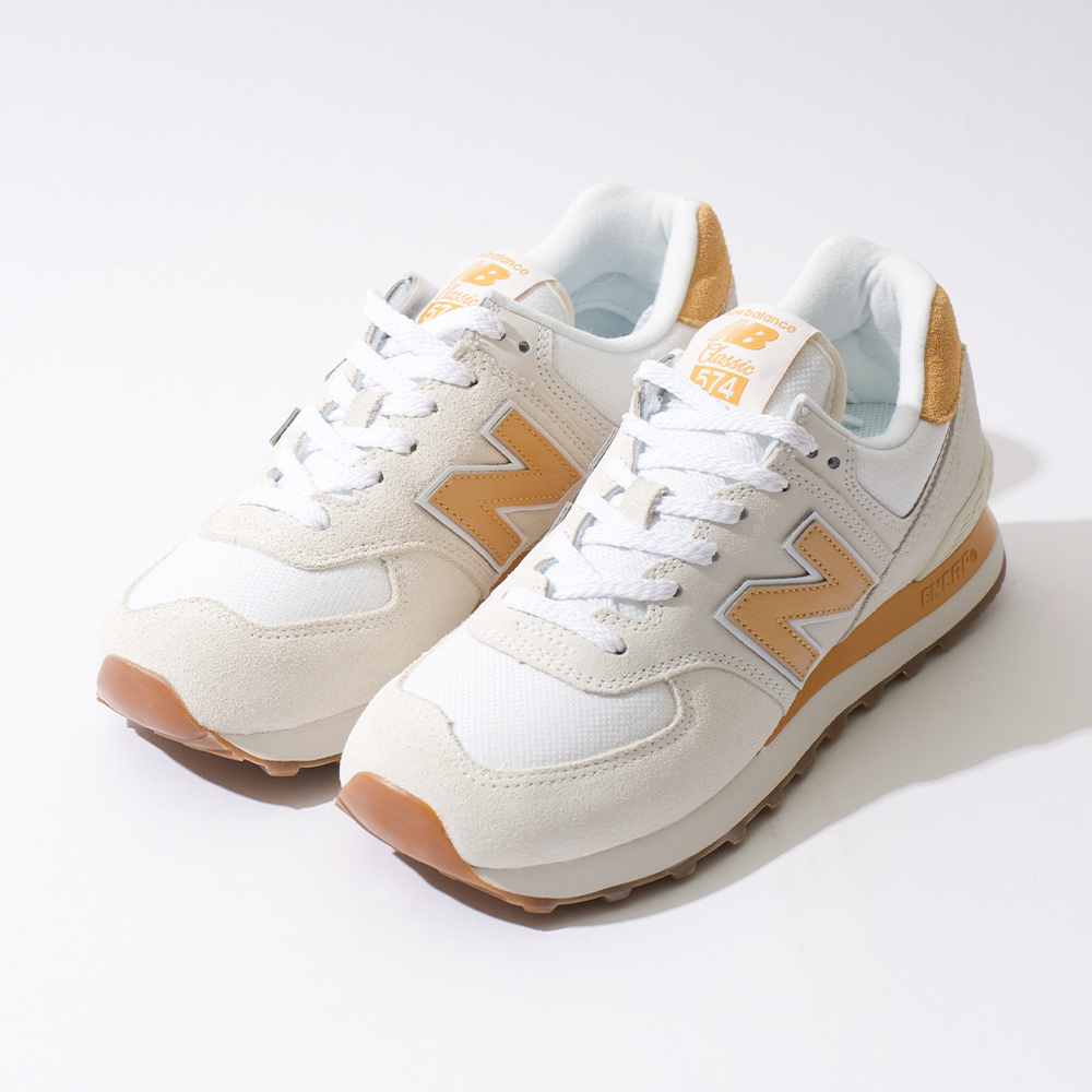 New Balance 574 男鞋 女鞋 米 卡其 休閒鞋 U574SHO