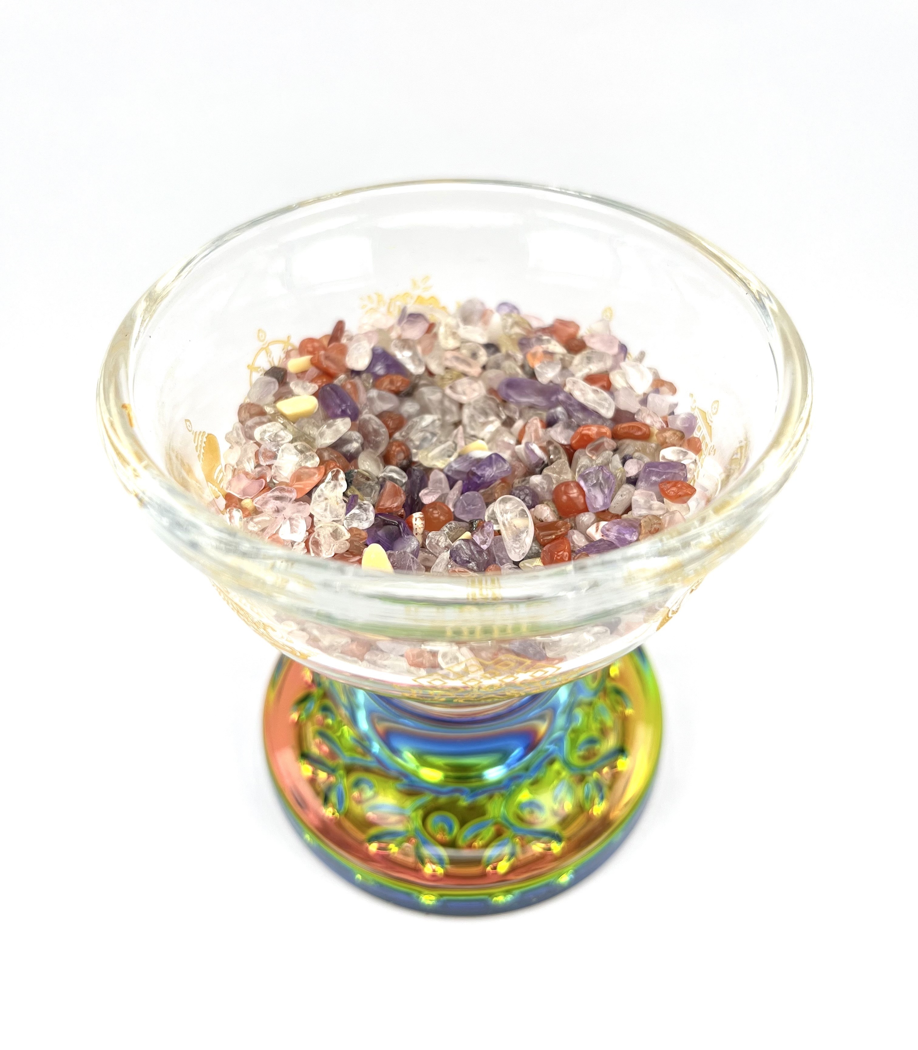 (預訂) 福 - 祈願杯 (連彩石) (杯是終生,彩石每年要換, 放正東/睡房)