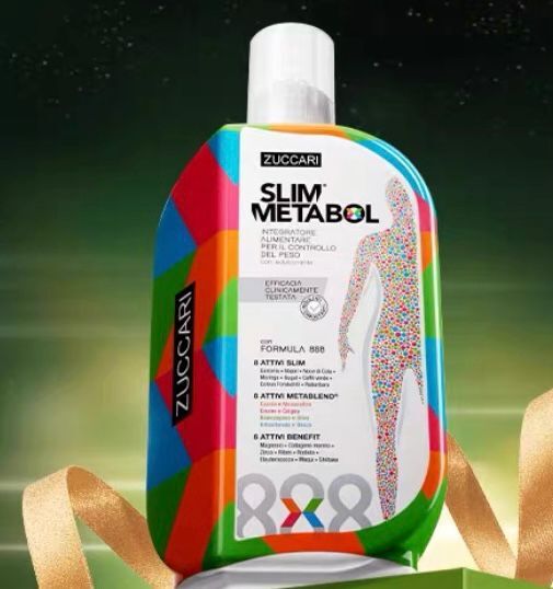 ZUCCARI 意卡莉888代謝飲 888ml 【正品】頑固體質體重管理專利迴圈代謝款 管理碳糖 SLIM METABOL  胡兵同款
