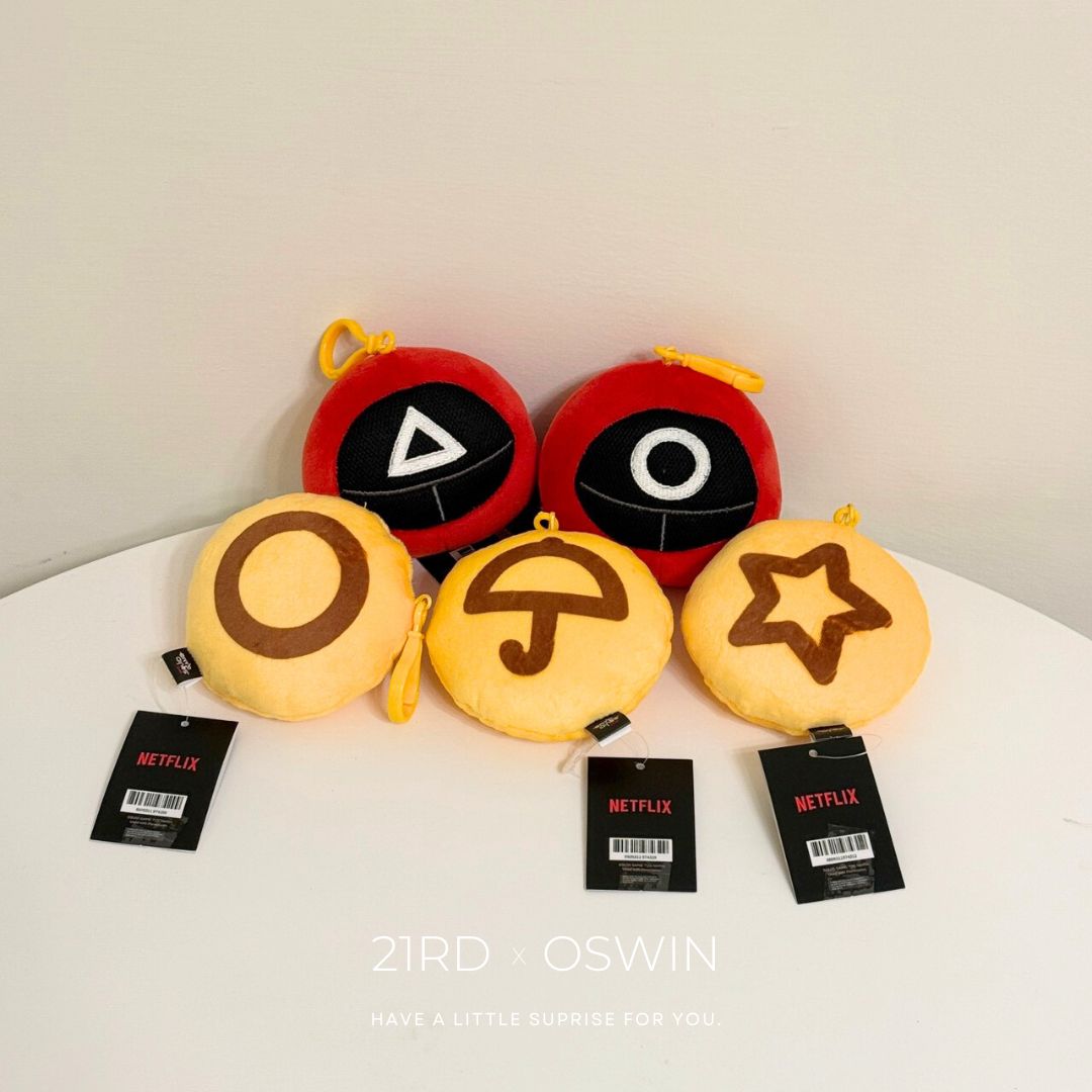 (現貨) Netflix 魷魚遊戲 椪糖吊飾
