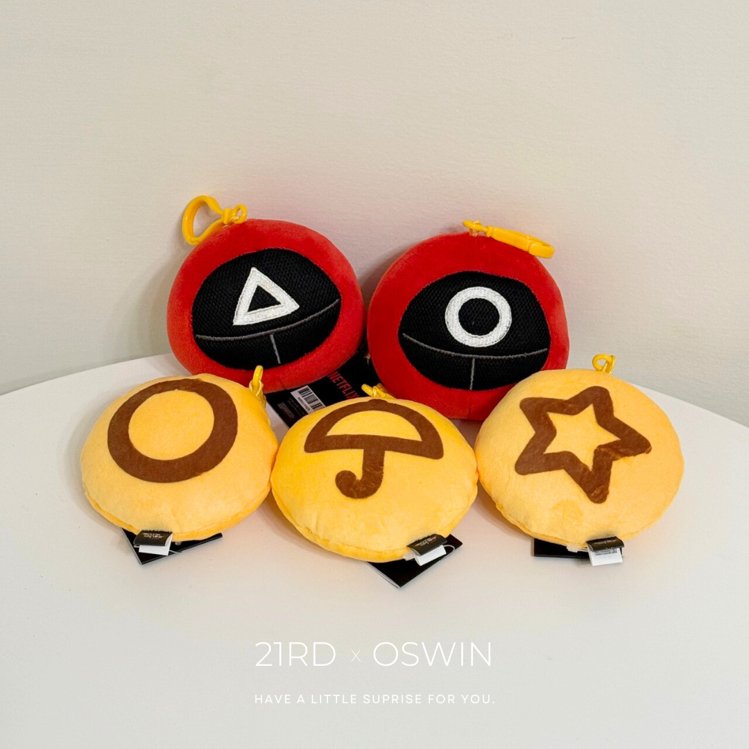 (現貨) Netflix 魷魚遊戲 椪糖吊飾