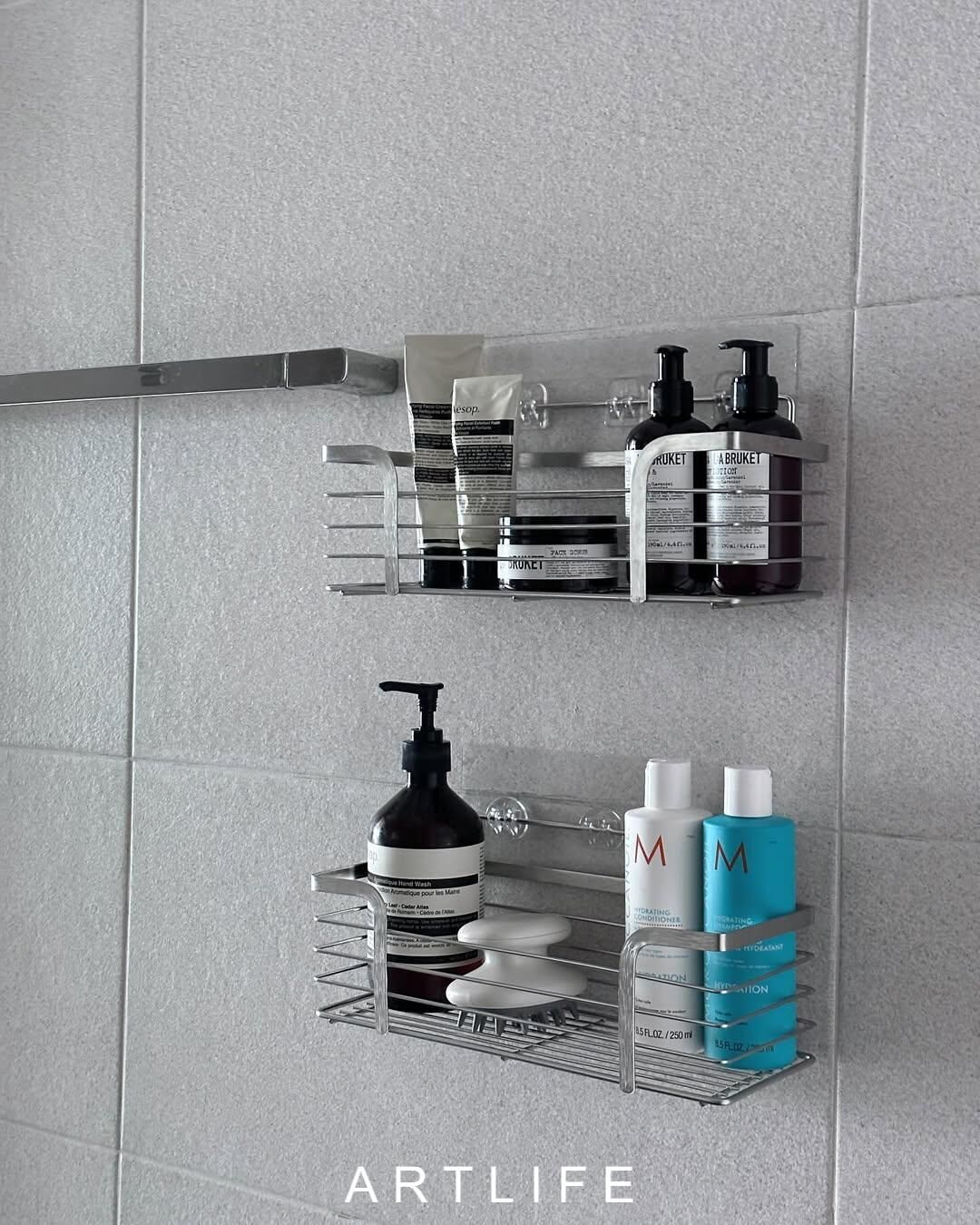 housing 黏貼款不鏽鋼置物架