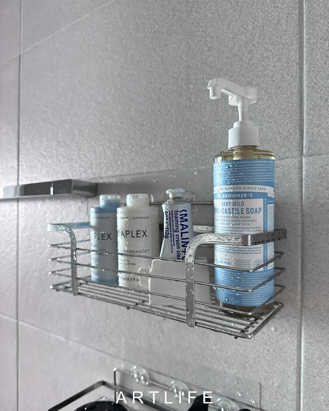 housing 黏貼款不鏽鋼置物架