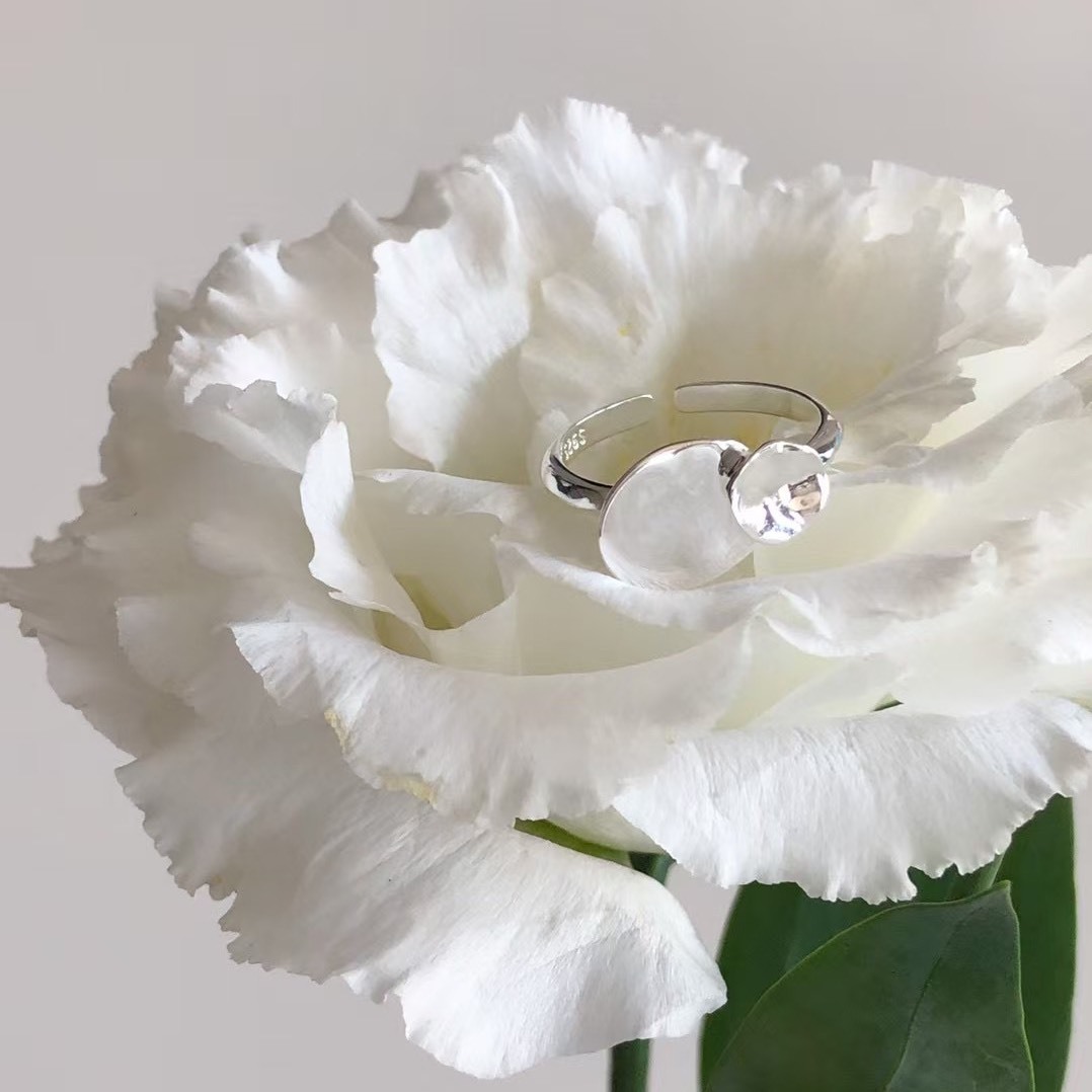 925Silver-Hammered Ring