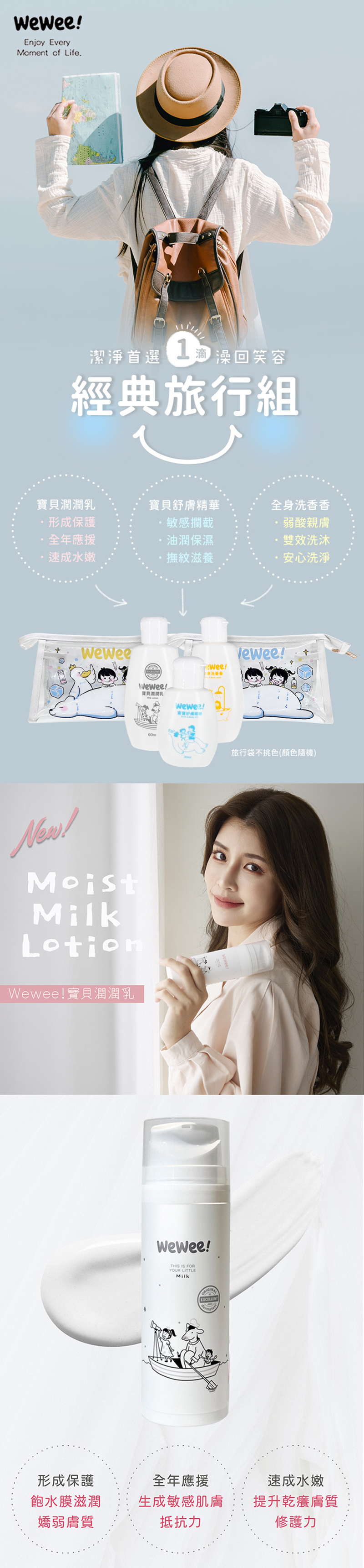 WeWee，經典旅行組
