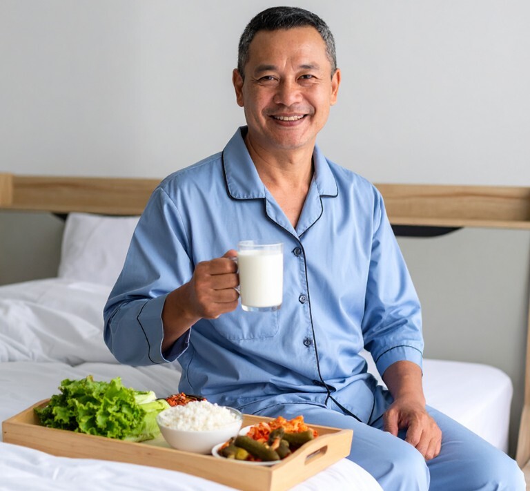 睡前喝杯克菲爾發酵乳、吃泡菜及醃黃瓜，或使用克菲爾益生菌，可幫助入睡。