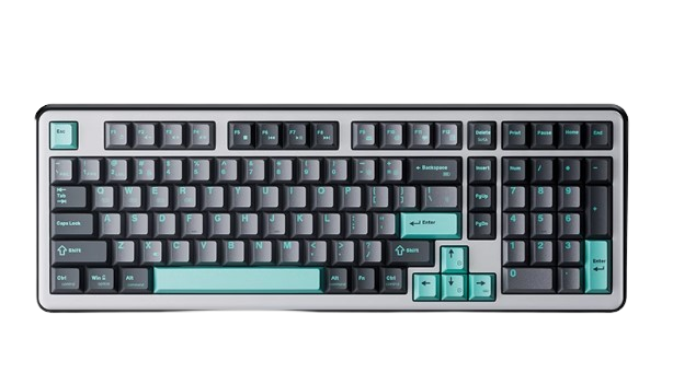 Ajazz AC100Pro 三模電競遊戲鍵盤 風信子軸(2色選擇)(平行進口)