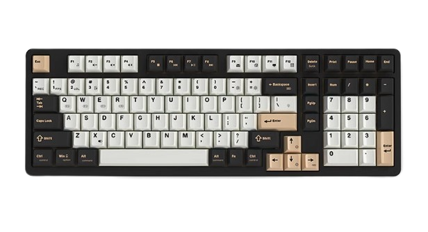 Ajazz AC100Pro 三模電競遊戲鍵盤 風信子軸(2色選擇)(平行進口)