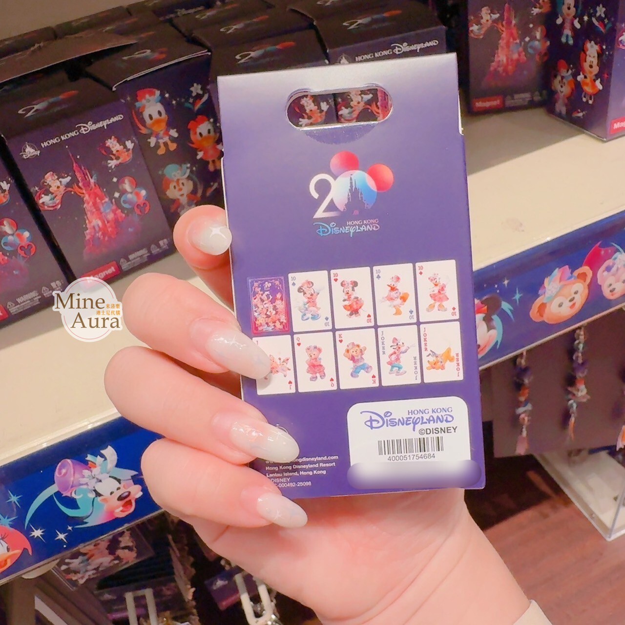 20周年奇妙派對 米奇 Mickey 與好友們 撲克牌 桌遊 -香港迪士尼樂園