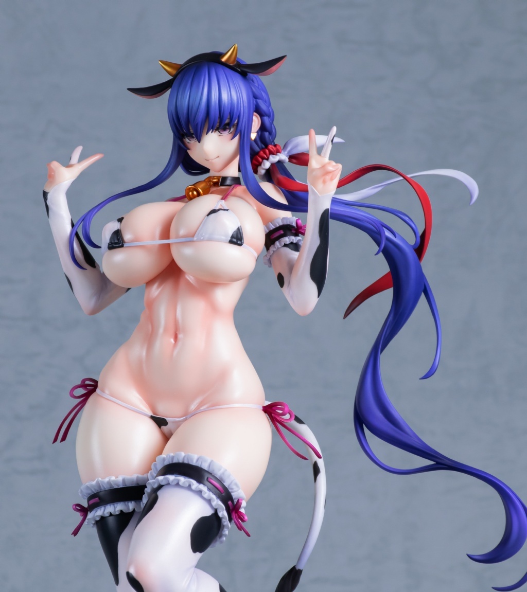 預訂   A.N.S.WorksFA 秋山凜子 乳牛裝 對魔忍 GK   白件  GK Pre-order