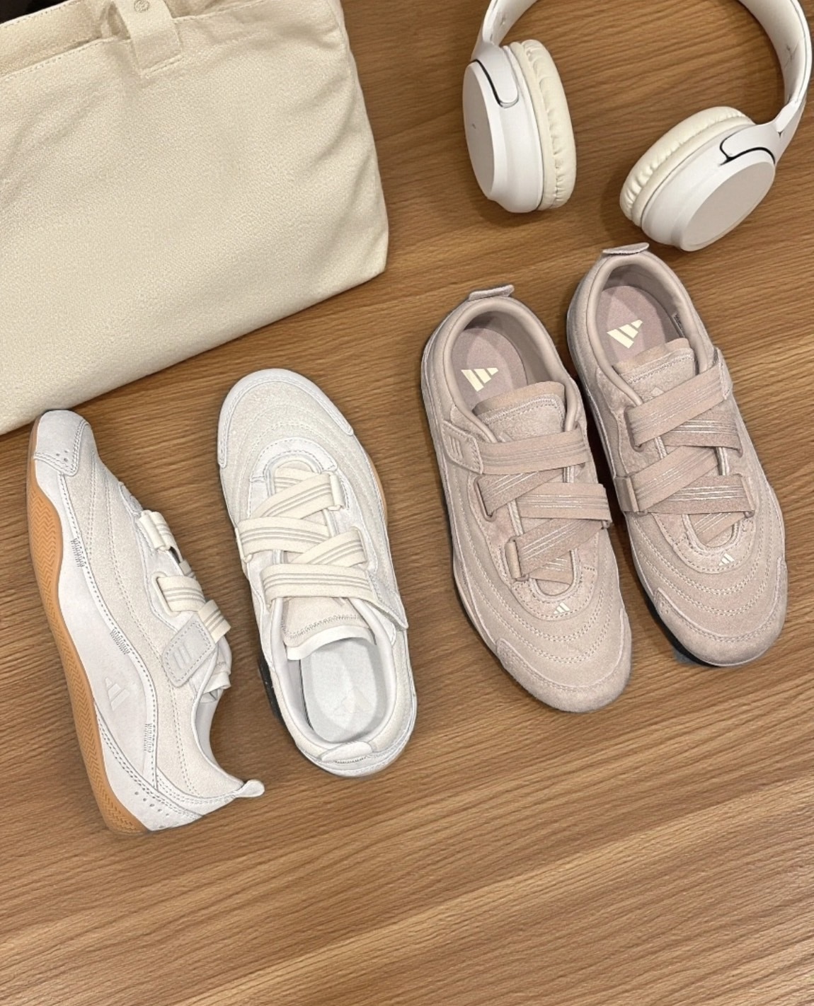 ADIDAS  FOS 芭蕾風綁帶 魔鬼沾 兩色 2025新款 JS2445 JS0151