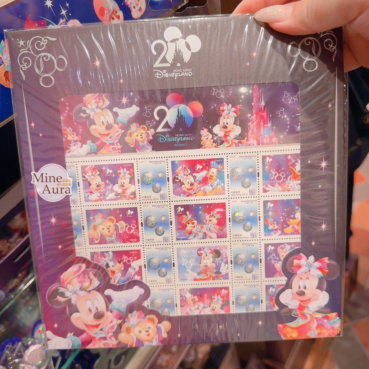 20周年奇妙派對 米奇 Mickey 與好友們 限定 郵票組 -香港迪士尼樂園