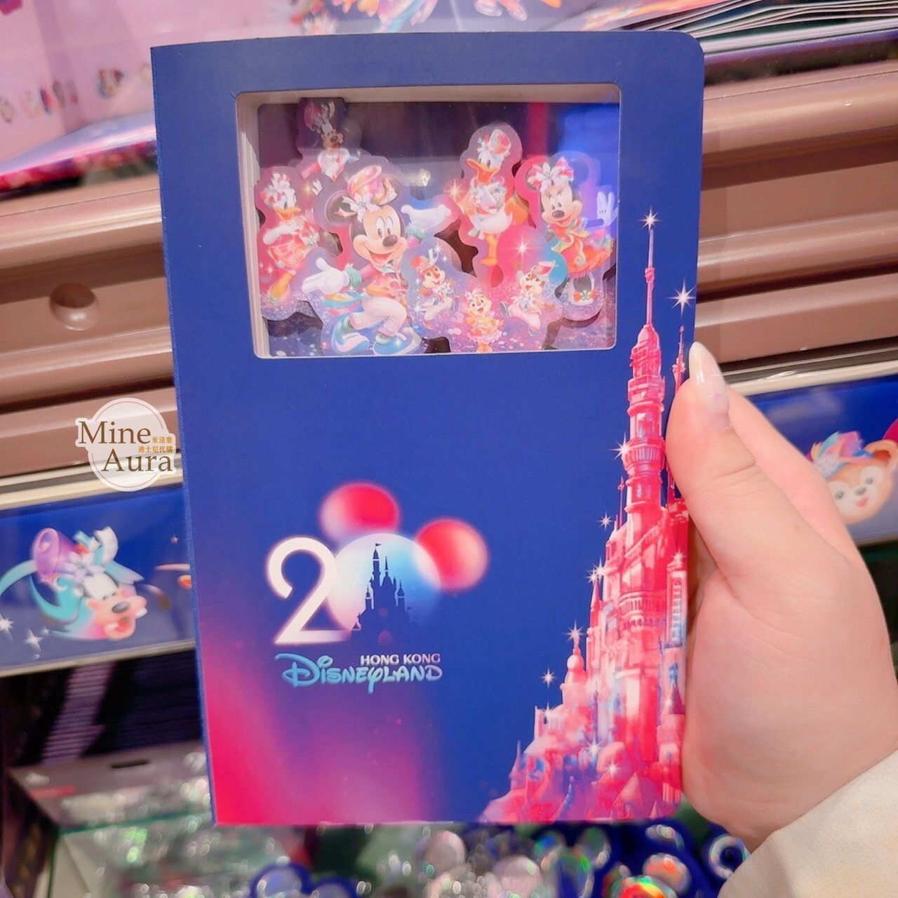 20周年奇妙派對 米奇 Mickey 與好友們 圖案 筆記本 記事本 -香港迪士尼樂園