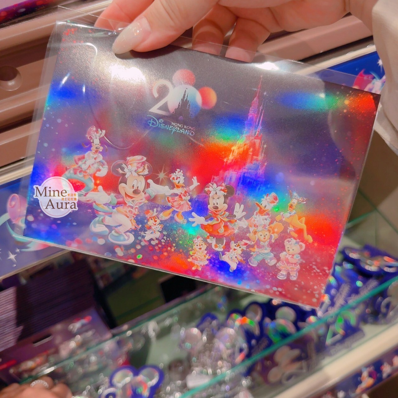 20周年奇妙派對 米奇 Mickey 與好友們 圖案 明信片 -香港迪士尼樂園