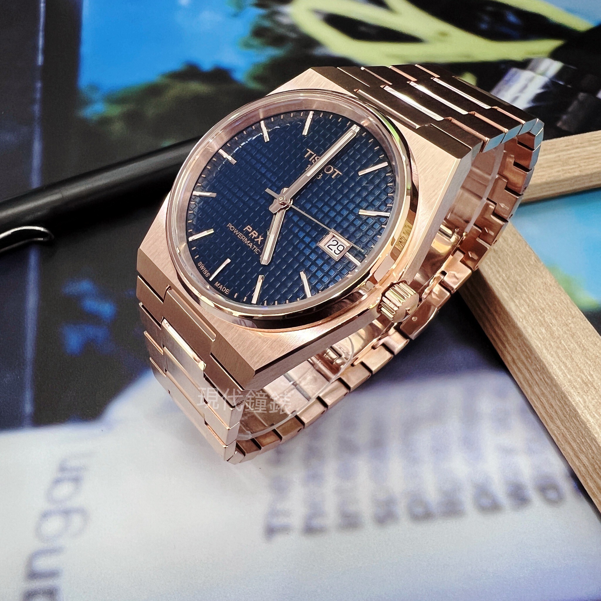 【TISSOT】PRX 系列奢華機械錶T137407330410 40mm 現代鐘錶