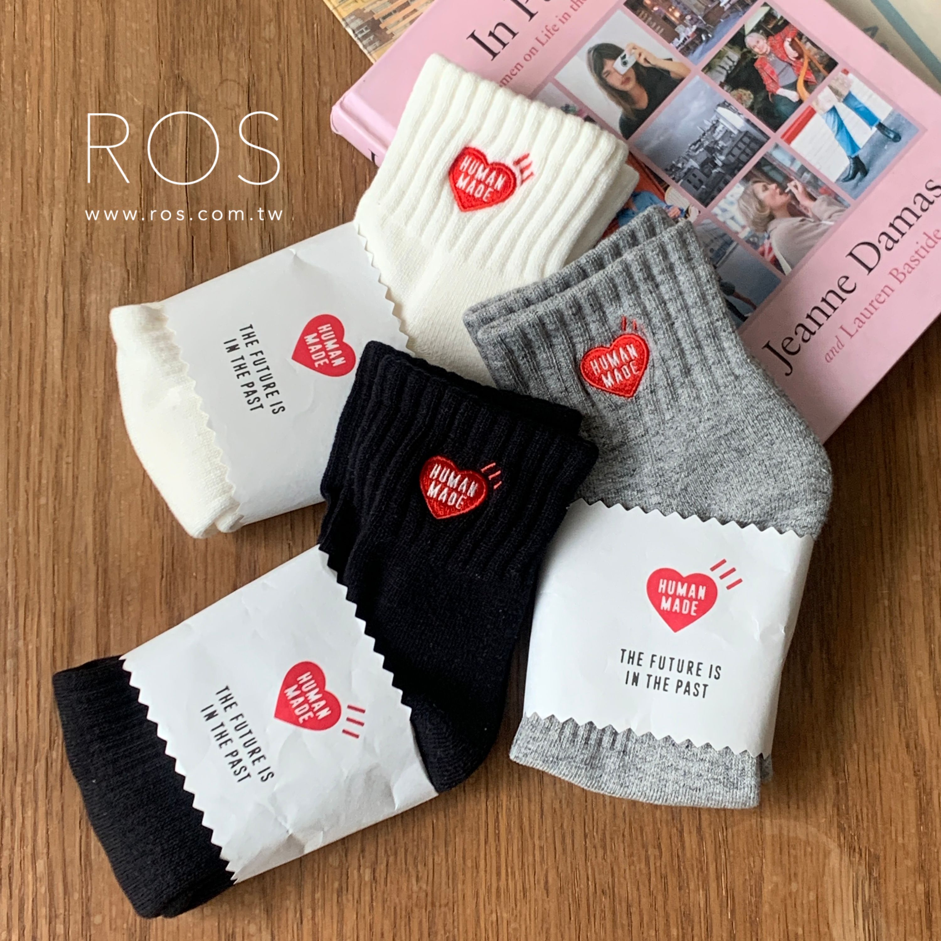 🇯🇵日本連線商品 HUMAN MADE 紅心短襪(3colors)