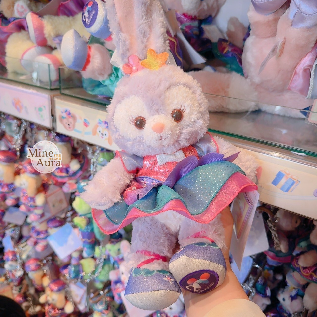 20周年奇妙派對 達菲Duffy與好友 史黛拉露 星黛露 StellaLou SS號 娃娃 玩偶 -香港迪士尼樂園