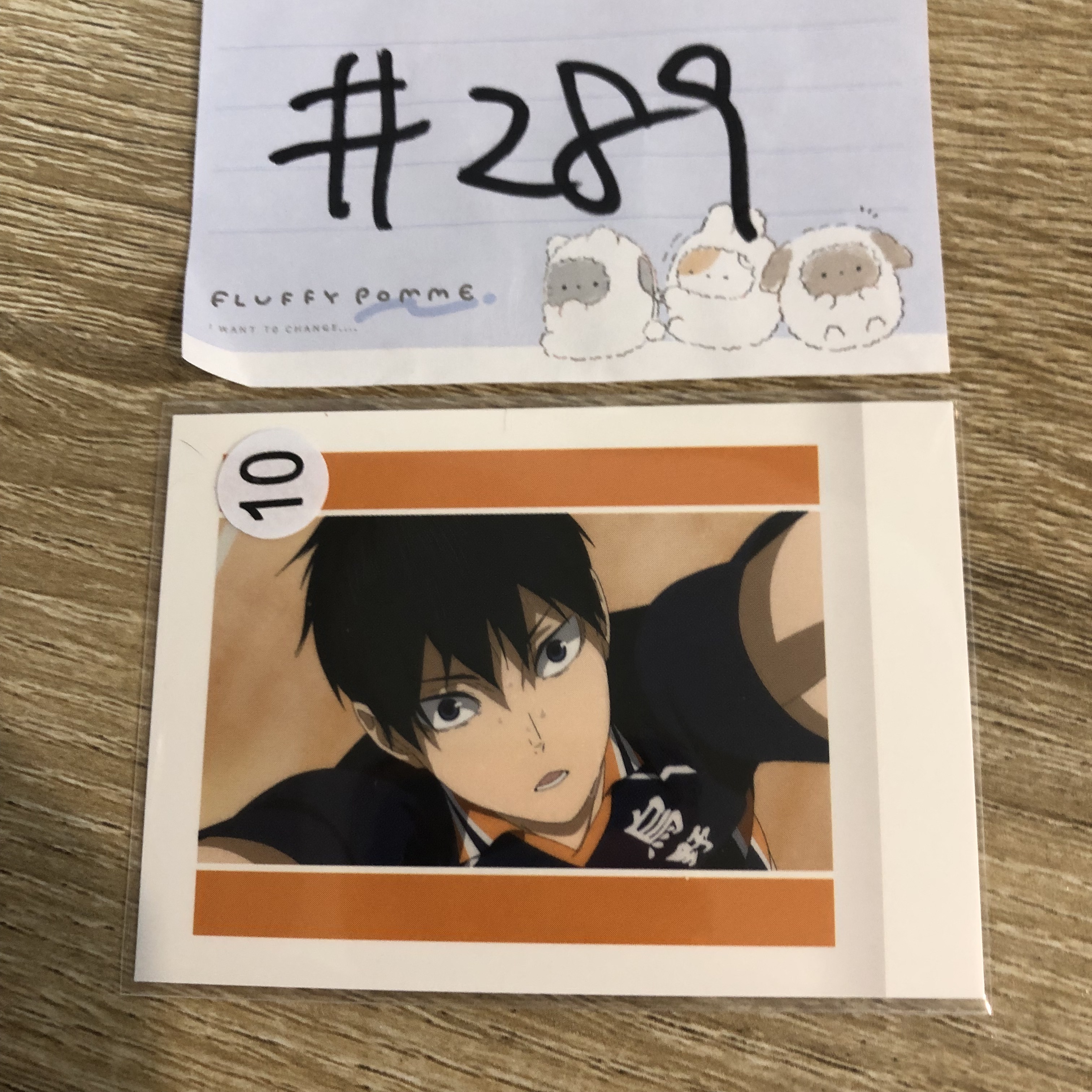 排球少年 影山 拍立得#289