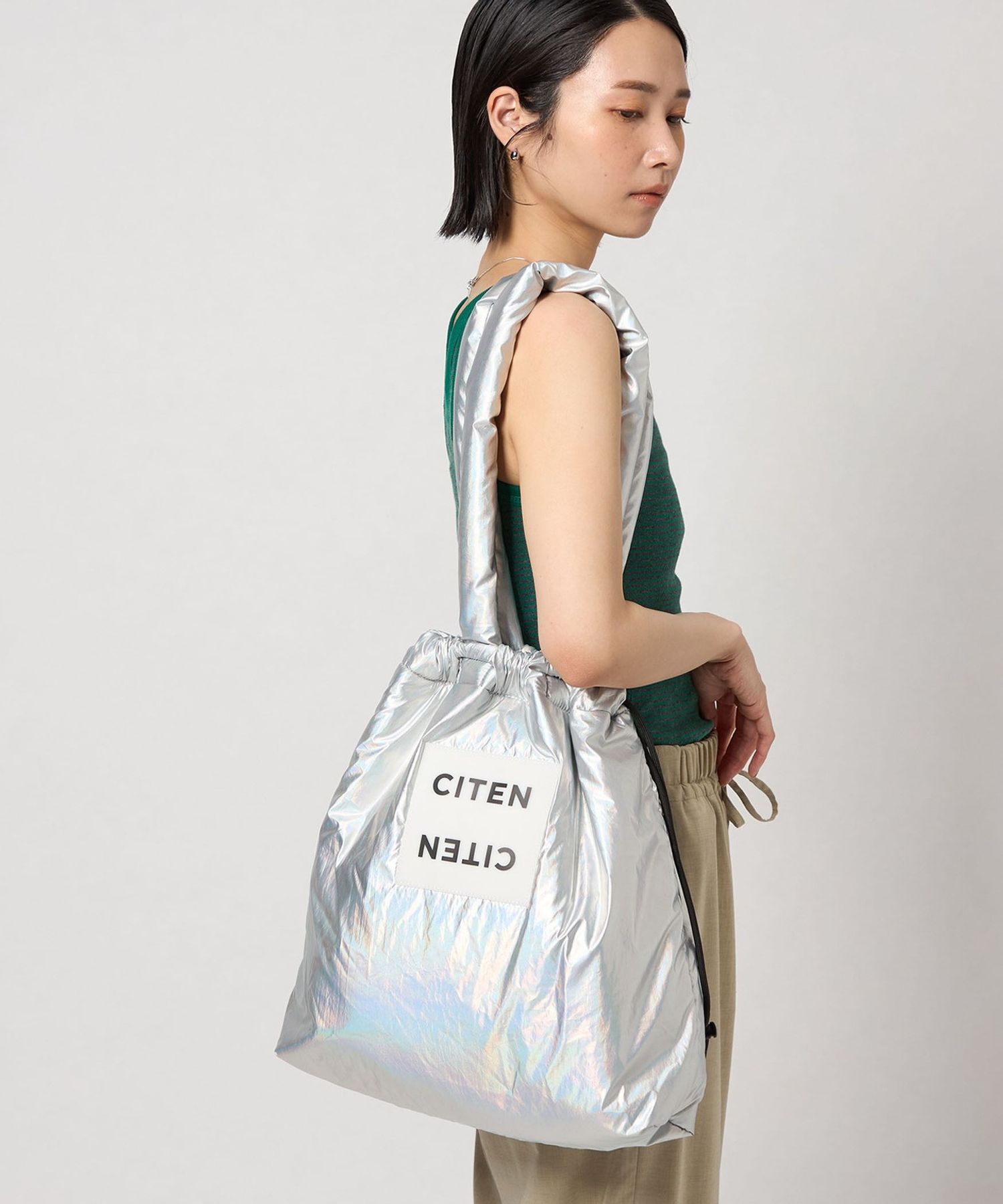預購┃日本 CITEN 蓬鬆 束口 托特包