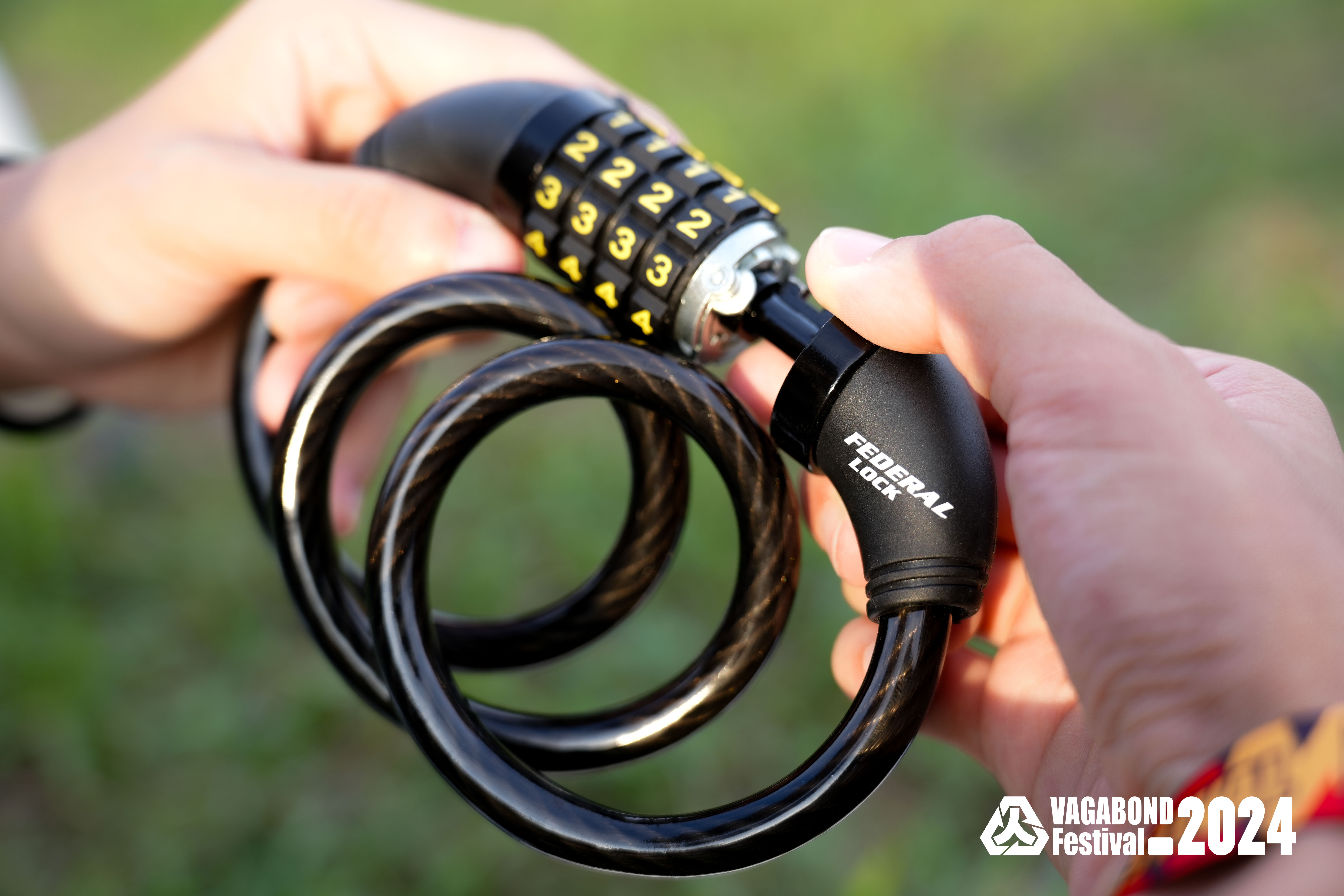 浪人祭 X FEDERAL LOCK - 2032 防盜鋼纜密碼鎖